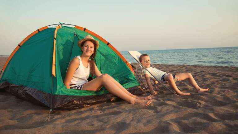 praias para acampar no Brasil