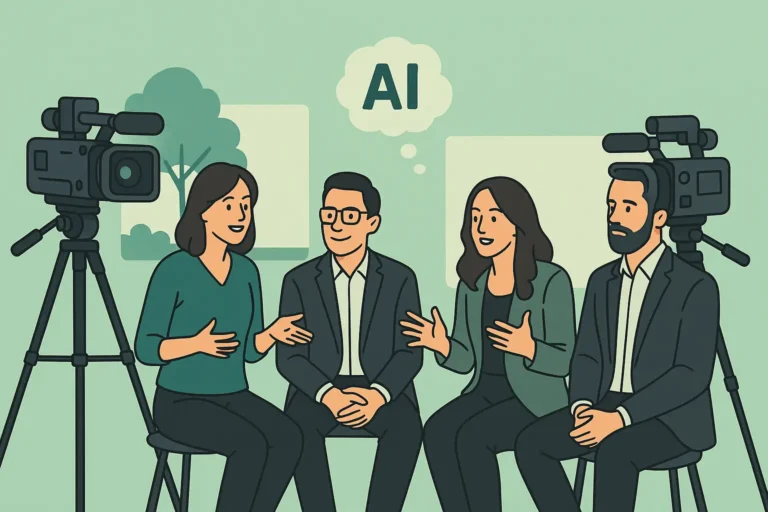 Como a IA pode facilitar gravações multicâmera complexas